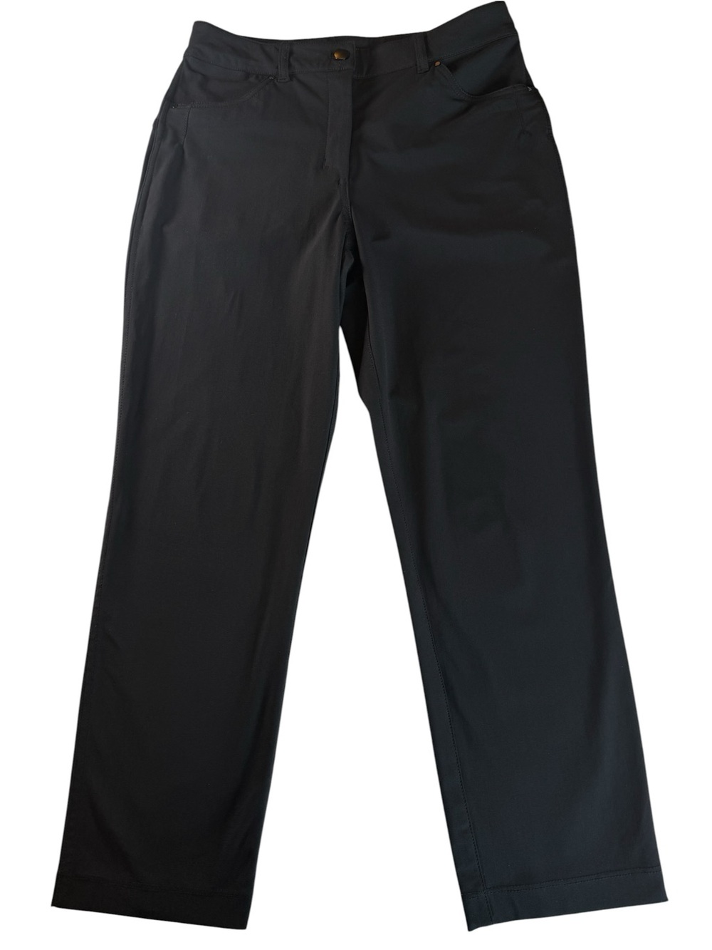 Lululemon City Sleek 5-Pocket 7/8 Pant Black Womens Size 8